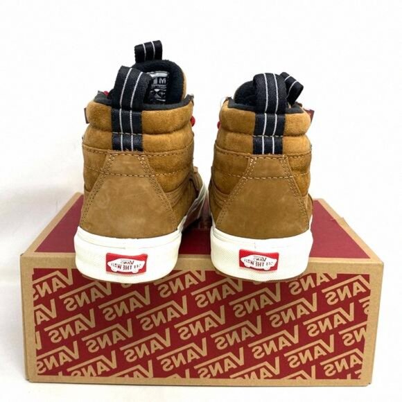 VANS Sk8-Hi MTE-2 High Top Suede Lights Brown VN0007NKGWU Sneakers Size Women's - Picture 7 of 10